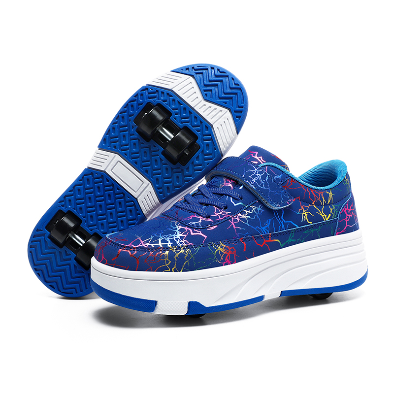 Running Shoes - Trendy Roller Skates, Wear-Resistant Wheels, Stable