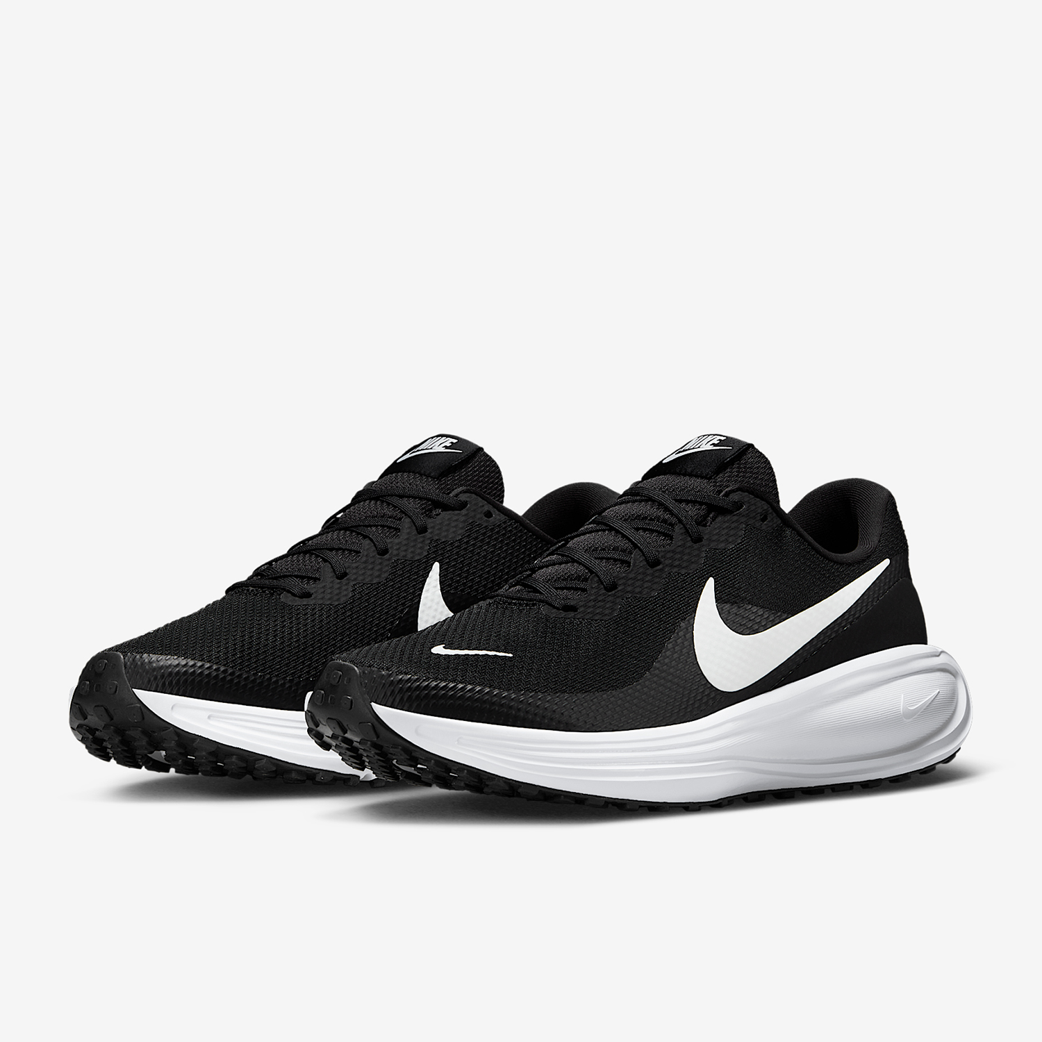 Lightweight Road Running Shoes - Nike Genuine Revolution 8 Men's Mesh