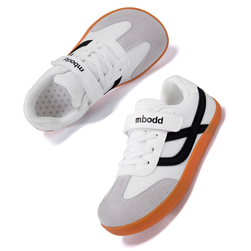 Wide Toe Box Running Sneakers - Kids Slip On Barefoot Toddler Boys/Girls
