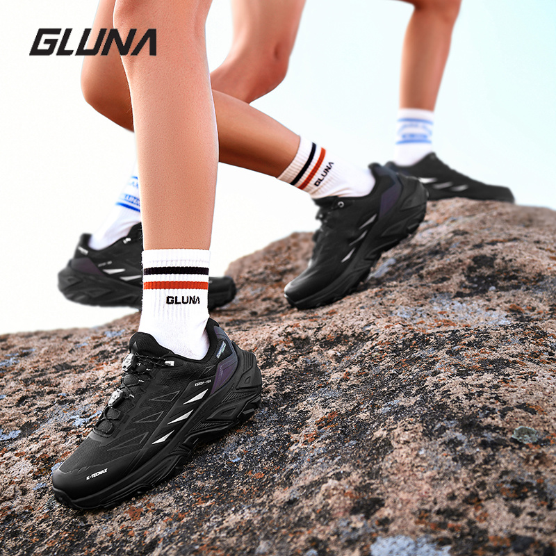 GLUNA Full Waterproof Trail Ru - огляд і ціна Anti Slip Trail Running Sneakers