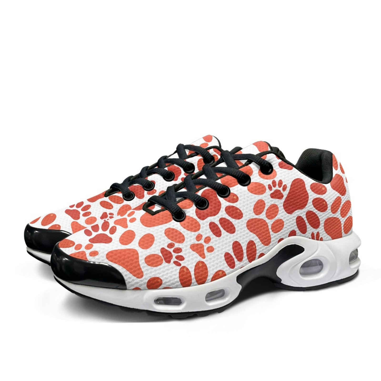 PENSTROLL Cow Print Paw Air Cu - огляд і ціна Air Cushion Jogger Shoes Men