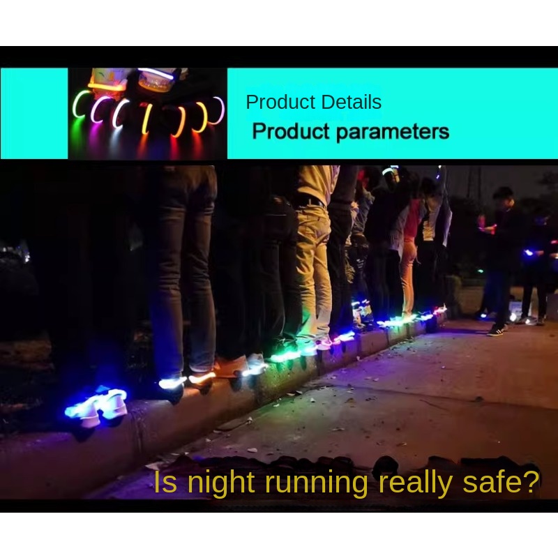 2024 Luminous Shoe Clip Light  - огляд і ціна Reflective Night Running Shoes