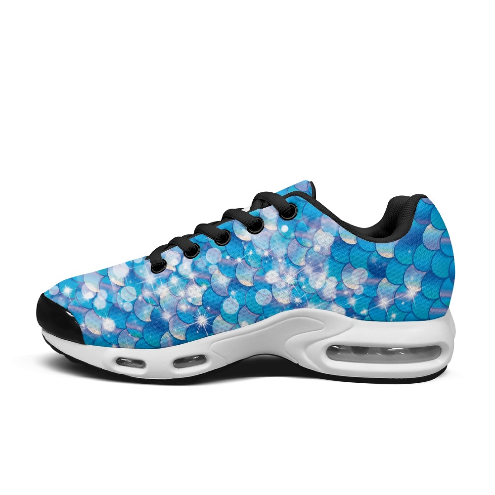 PENSTROLL Mermaid Scale Print  - огляд і ціна Air Cushion Jogger Shoes Men