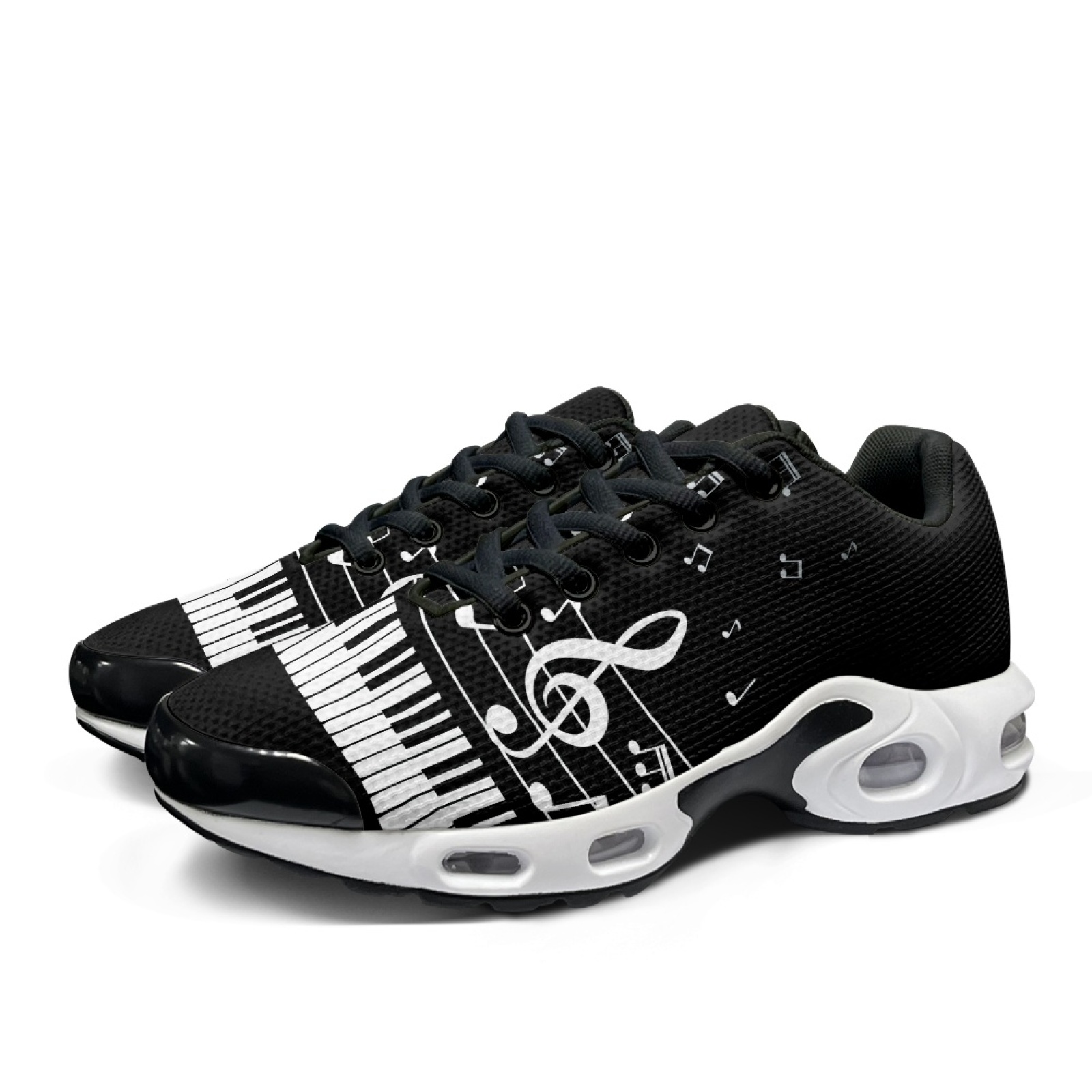 PENSTROLL Piano Music Notes Mo - огляд і ціна Air Cushion Jogger Shoes Men