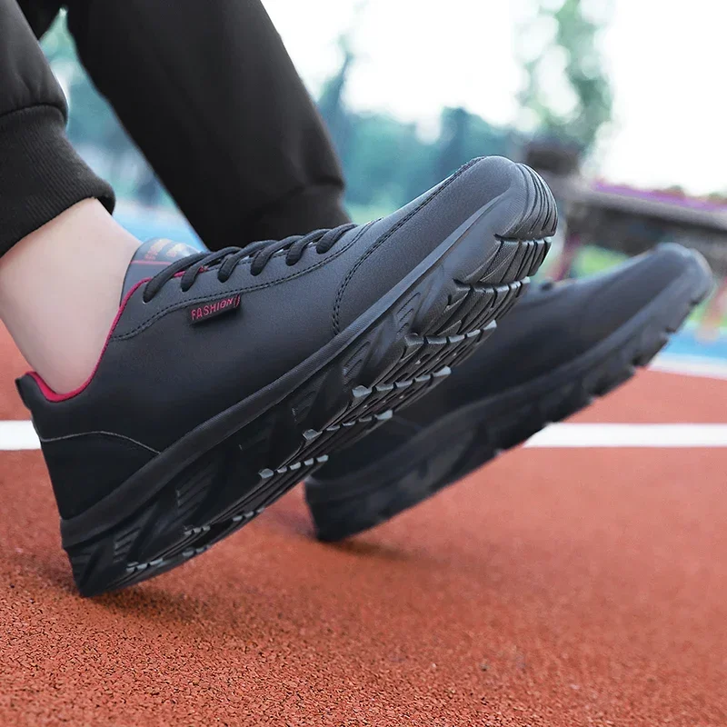 Men's Running Shoes Black PU U - огляд і ціна Waterproof Goretex Running Shoes
