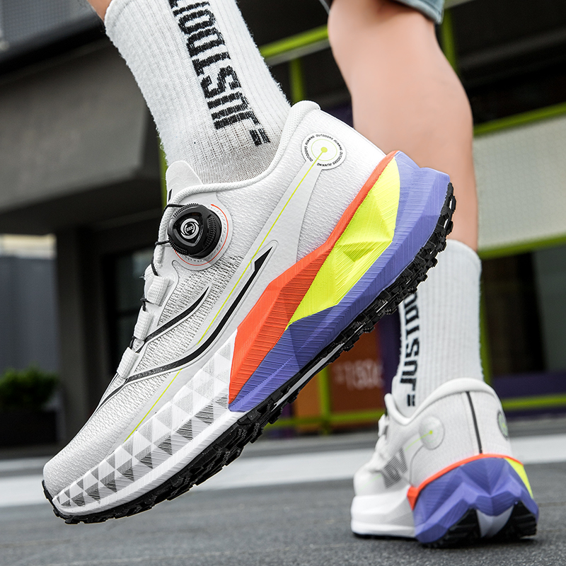 Men Women Running Shoes Cushio - огляд і ціна Anti Slip Trail Running Sneakers