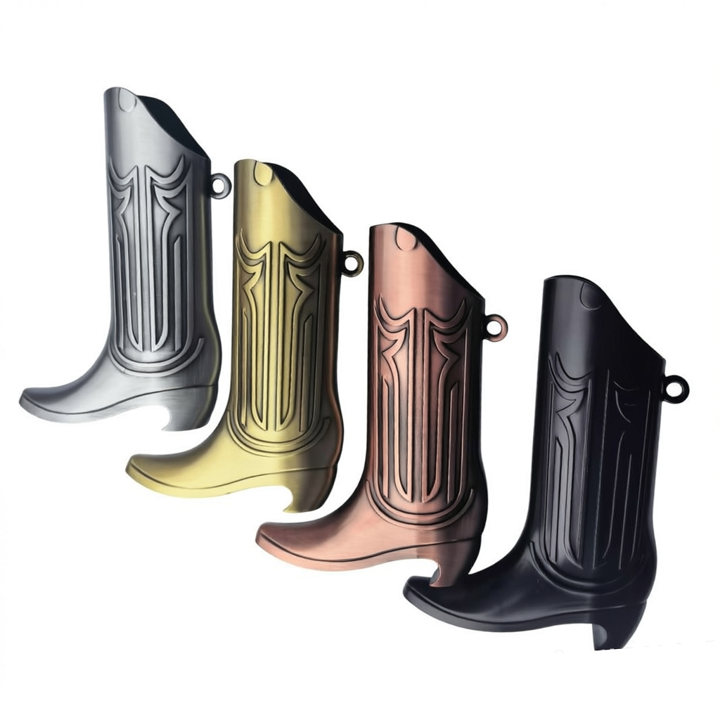 Metal Cowboy Boot Lighter Case - огляд і ціна Boots