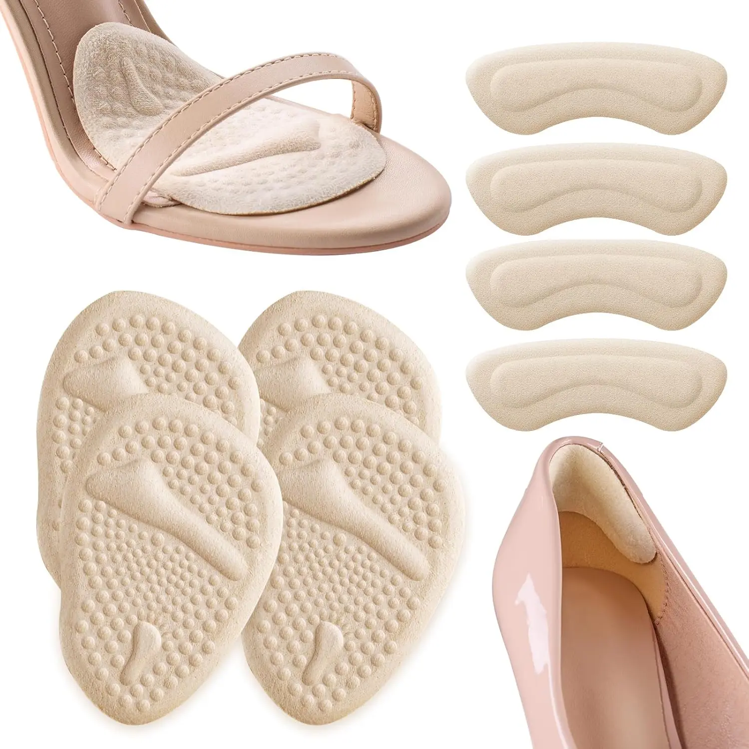 2 Sets Heel Pads, Ball of Foot - огляд і ціна Women'S Shoes