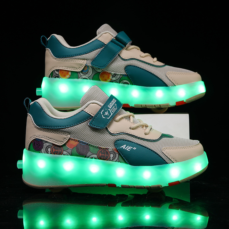 Youth Roller Shoes With 4 Whee - огляд і ціна Running Shoes