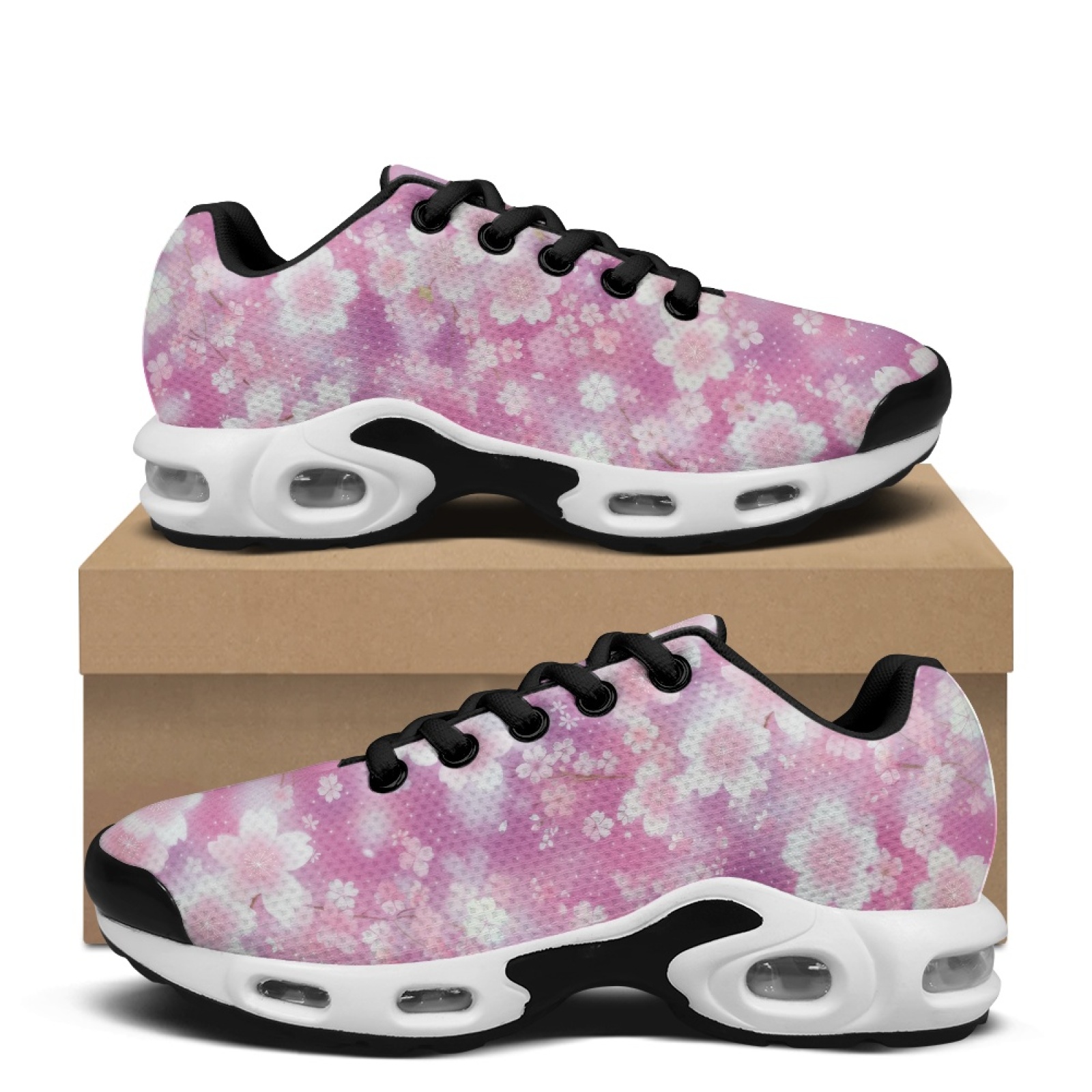 PENSTROLL Pink Floral Pattern  - огляд і ціна Air Cushion Jogger Shoes Men